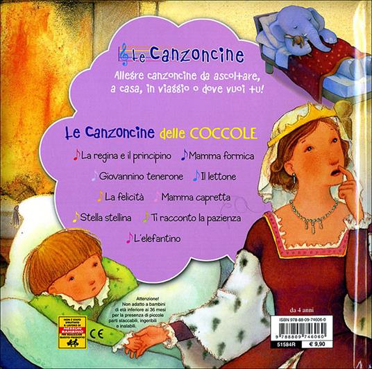 Le canzoncine delle coccole. Leggi e canta con noi! Ediz. illustrata. Con CD Audio - Susanna Buratto,Luciana Martini,Elisa Prati - 3