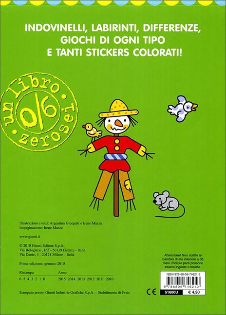 Primi passatempi. La fattoria. Con adesivi. Ediz. illustrata - Argentina Giorgetti,Irene Mazza - 3
