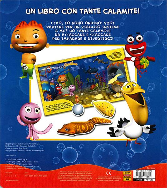 Scopri il mare con Ondino. Con magneti. Ediz. illustrata - 3