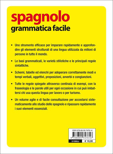 Spagnolo. Grammatica facile - Franco Quinziano - 2