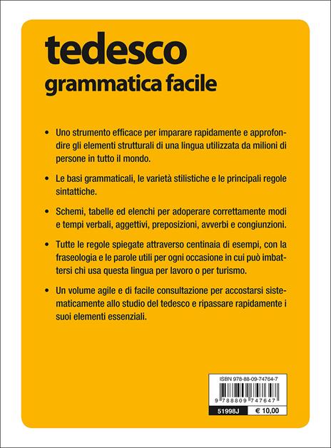 Tedesco. Grammatica facile - Christa Ungerer Mazza - 2