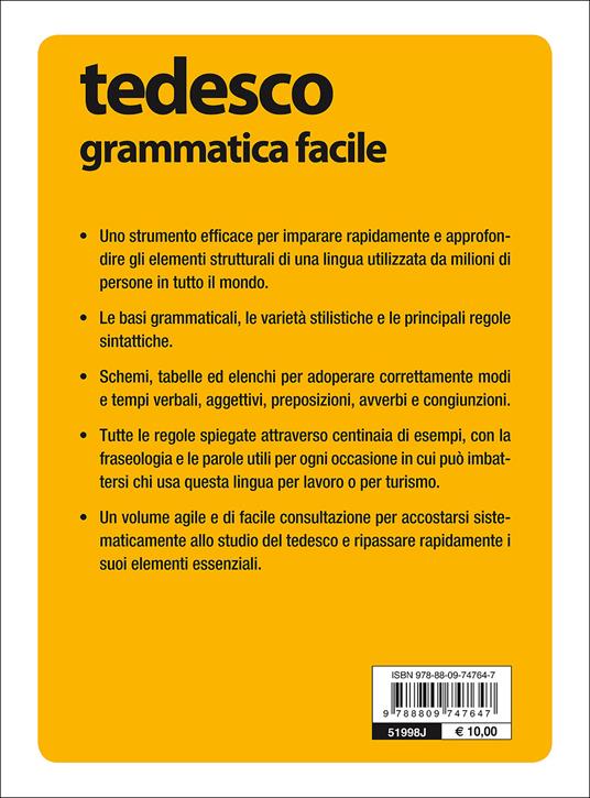 Tedesco. Grammatica facile - Christa Ungerer Mazza - 2