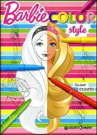 Barbie Color Style. Con adesivi. Ediz. illustrata - copertina