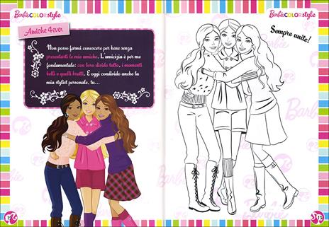 Barbie Color Style. Con adesivi. Ediz. illustrata - 2