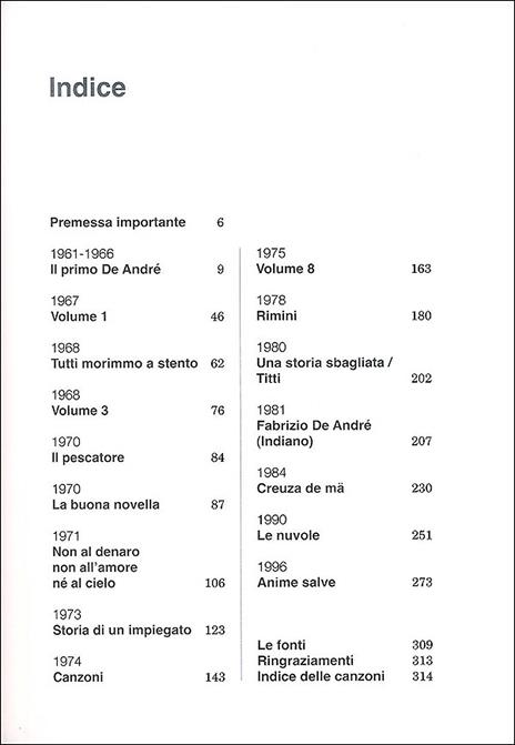 Fabrizio De André. Il libro del mondo. Le storie dietro le canzoni - Walter Pistarini - 3