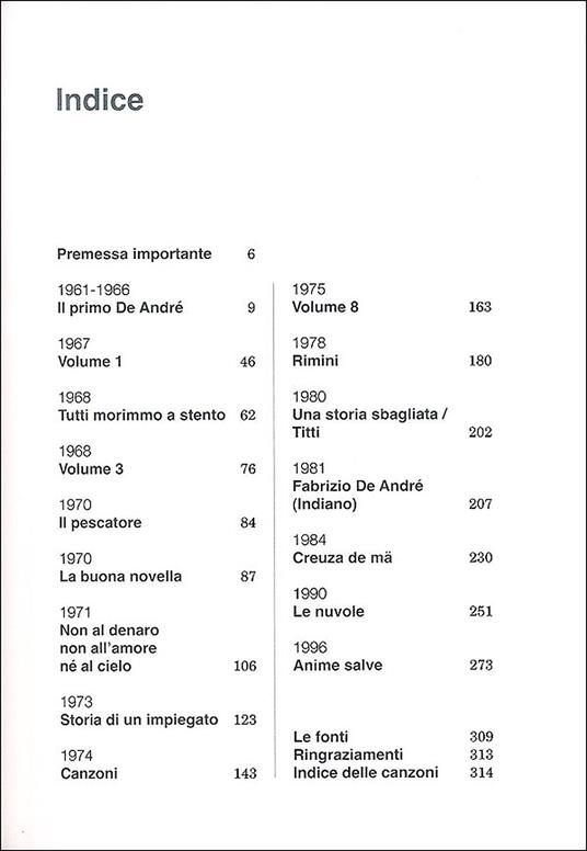 Fabrizio De André. Il libro del mondo. Le storie dietro le canzoni - Walter Pistarini - 3
