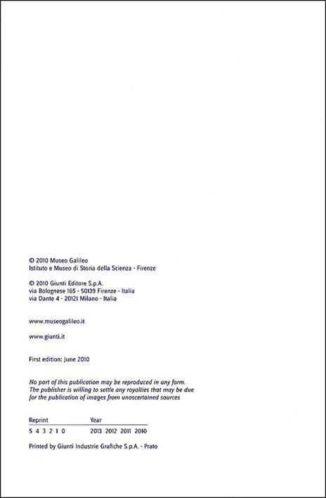 Museo Galileo. A guide to treasures of the collection - 3