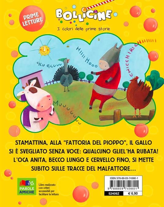 C'è un ladro in fattoria! Ediz. illustrata - Antonella Ossorio - 2