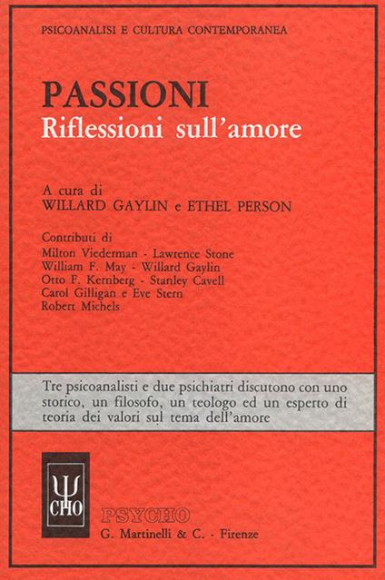 Passioni - copertina