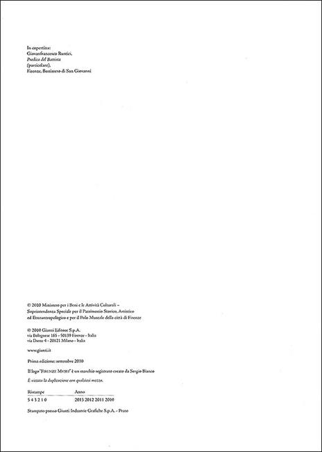 I grandi bronzi del battistero. Giovanfrancesco Rustici e Leonardo. Catalogo della mostra (Firenze, 10 settembre 2010-10 gennaio 2011). Ediz. illustrata - 3