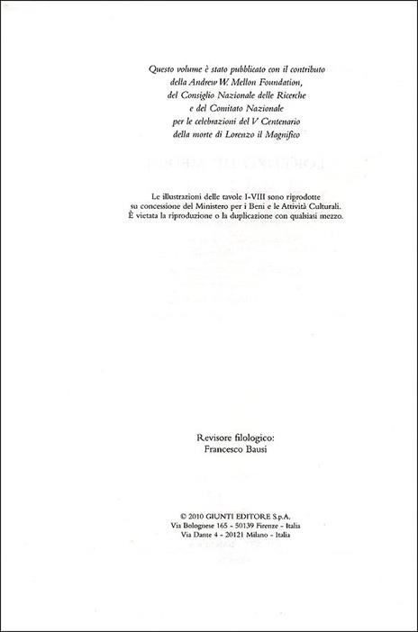 Lettere. Vol. 15: Marzo-agosto 1489 - Lorenzo de'Medici - 3