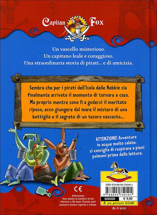 Messaggio in bottiglia. Capitan Fox. Con adesivi. Ediz. illustrata - Marco Innocenti - 5