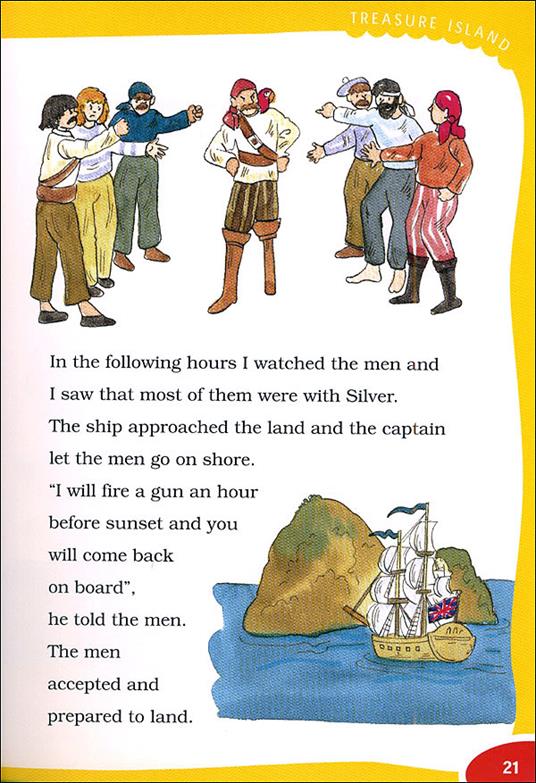 Treasure island. Con traduzione e dizionario. Ediz. bilingue. Con CD Audio - Robert Louis Stevenson - 6