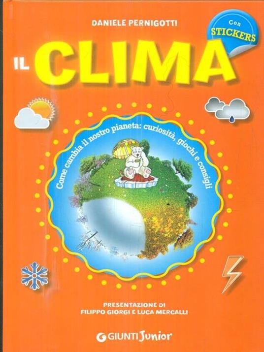 Il clima. Con stickers - Daniele Pernigotti - 3