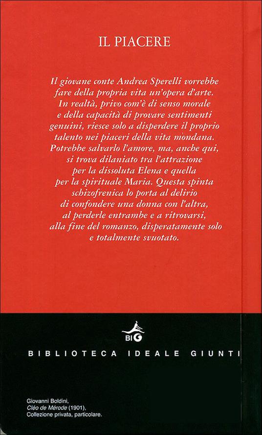 Il piacere - Gabriele D'Annunzio,Matteo Marchesini - ebook - 4