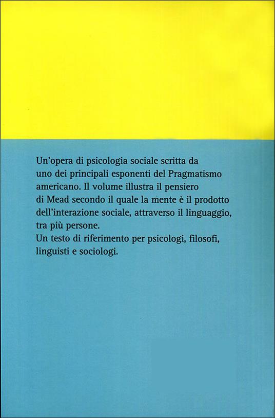 Mente, sé e società - George H. Mead - ebook - 3