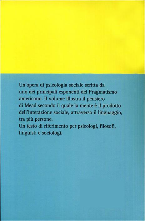 Mente, sé e società - George H. Mead - ebook - 3