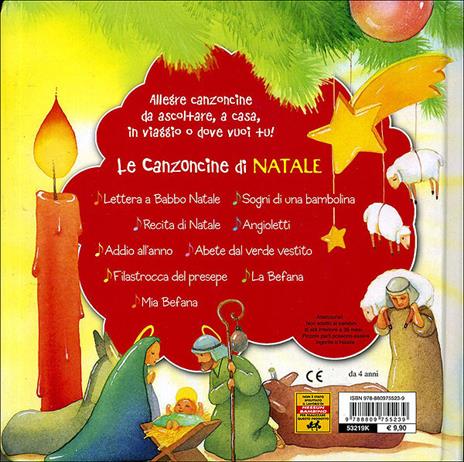 Le canzoncine di Natale. Ediz. illustrata. Con CD Audio - Rosalba Troiano,Elisa Prati,Patrizia Nencini - 3