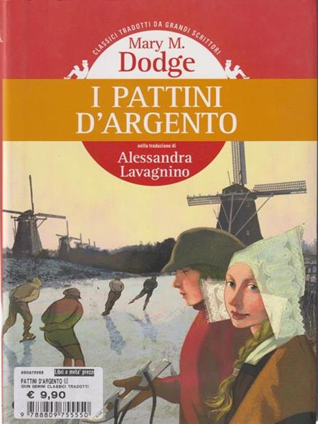 I pattini d'argento - Mary Mapes Dodge - copertina