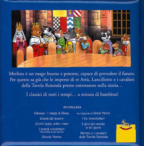 Merlino e i cavalieri della tavola rotonda - Tony Wolf,Clementina Coppini - ebook - 3