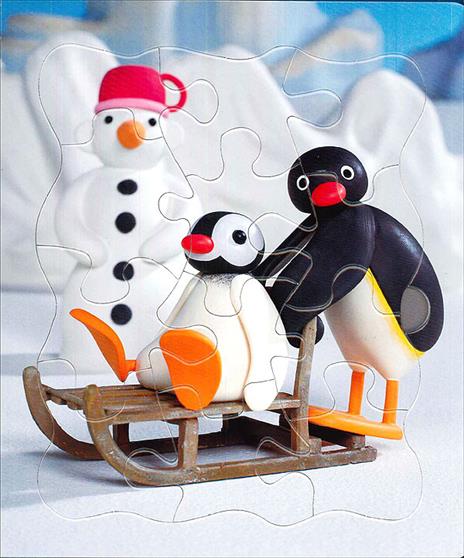 Il libro puzzle di Pingu. Ediz. illustrata. Con 4 puzzle - Silvia D'Achille - 7