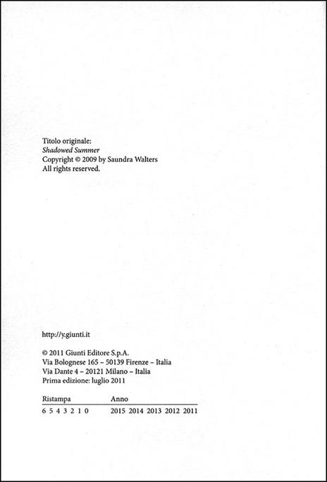 L'estate dei fantasmi - Saundra Mitchell - 3