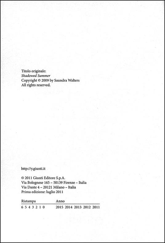 L'estate dei fantasmi - Saundra Mitchell - 3