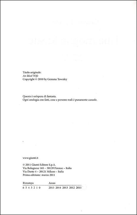 Una moglie ideale - Gemma Townley - 4