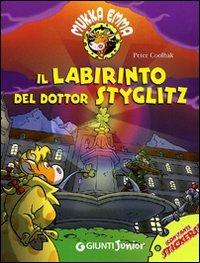 Il labirinto del Dottor Styglitz. Mukka Emma. Con adesivi - Peter Coolbak - copertina