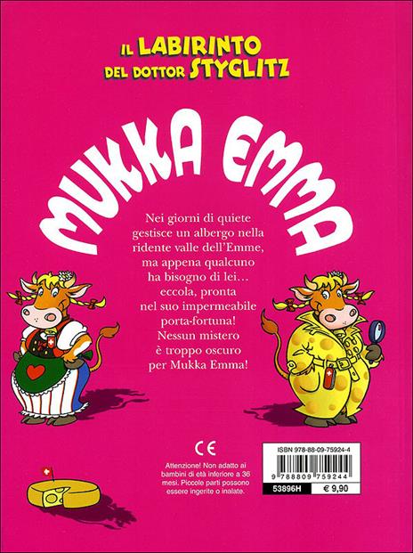 Il labirinto del Dottor Styglitz. Mukka Emma. Con adesivi - Peter Coolbak - 5