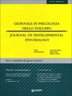 Giornale di psicologia dello sviluppo. Ottobre 2011-Gennaio 2012. Ediz. italiana e inglese