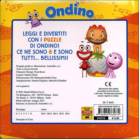 Ondino. Libro puzzle. Ediz. illustrata - 2