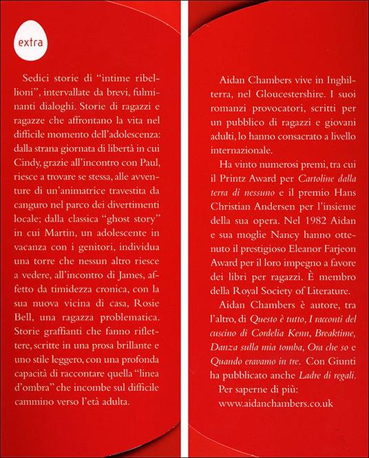 The kissing game. Piccole ribellioni quotidiane - Aidan Chambers - 5