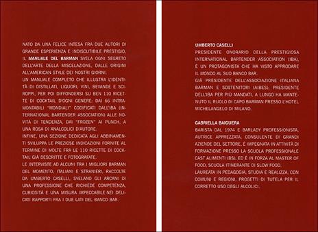 Manuale del barman - Gabriella Baiguera,Umberto Caselli - 4