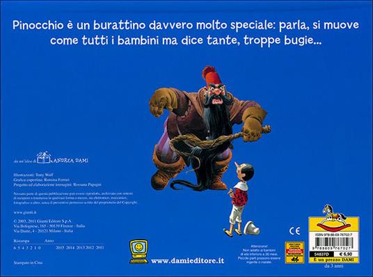 Pinocchio. Libro pop-up - Tony Wolf - 2