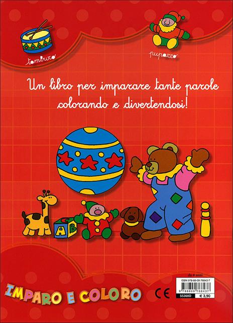 Prime parole. Imparo e coloro. Ediz. illustrata - 6