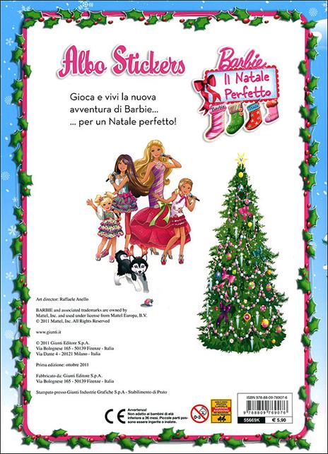 Barbie. Il Natale perfetto. Albo stickers. Ediz. illustrata - 2