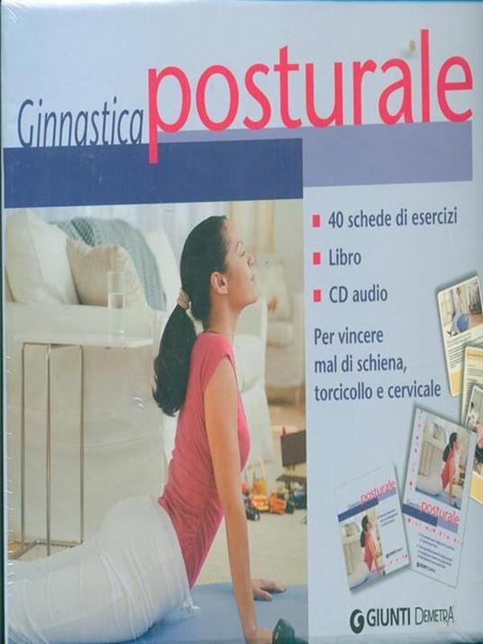 Ginnastica posturale. Con CD Audio - copertina