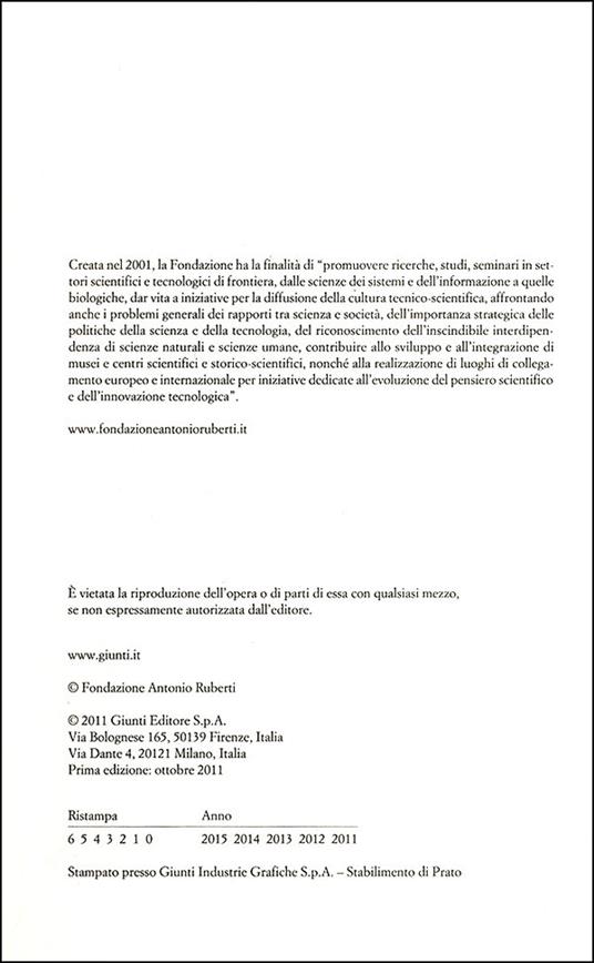 Il capitale immateriale nel progresso scientifico e tecnologico - Antonio Ruberti - 2