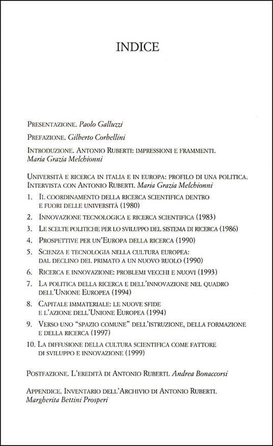 Il capitale immateriale nel progresso scientifico e tecnologico - Antonio Ruberti - 3