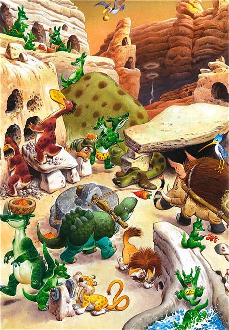Draghi. Le storie del bosco. Ediz. illustrata - Tony Wolf,Peter Holeinone - 2
