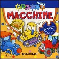 Macchine. Ediz. illustrata. Con 5 puzzle - Silvia D'Achille - copertina