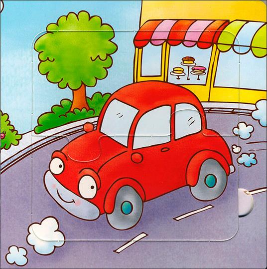 Macchine. Ediz. illustrata. Con 5 puzzle - Silvia D'Achille - 2