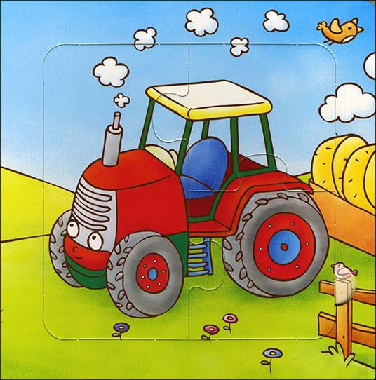 Macchine. Ediz. illustrata. Con 5 puzzle - Silvia D'Achille - 5