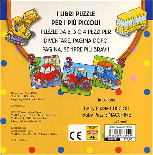 Macchine. Ediz. illustrata. Con 5 puzzle - Silvia D'Achille - 7