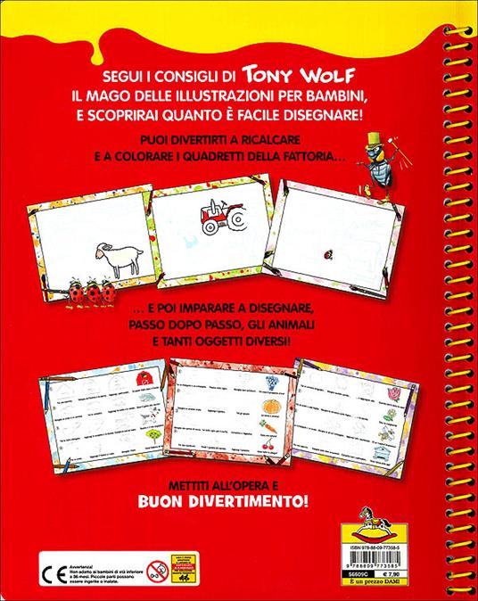 La fattoria. Imparo a disegnare con Tony Wolf - Anna Casalis - 3