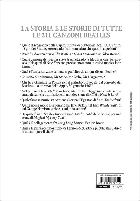 Il libro (più) bianco dei Beatles. La storia e le storie di tutte le canzoni - Franco Zanetti - 2
