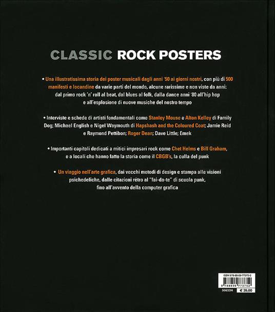 Classic rock posters. 60 anni di manifesti, locandine e arte grafica: 1952-2012. Ediz. illustrata - Dennis Loren,Mick Farren - 4