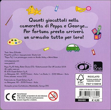 L' armadio dei giocattoli. Peppa Pig. Hip hip urrà per Peppa! Ediz. illustrata - Silvia D'Achille - 3