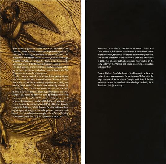 The Gates of Paradise. From the Renaissance Workshop of Lorenzo Ghiberti to the Modern Restoration Studio. Ediz. illustrata - Annamaria Giusti,Gary M. Radke - 4